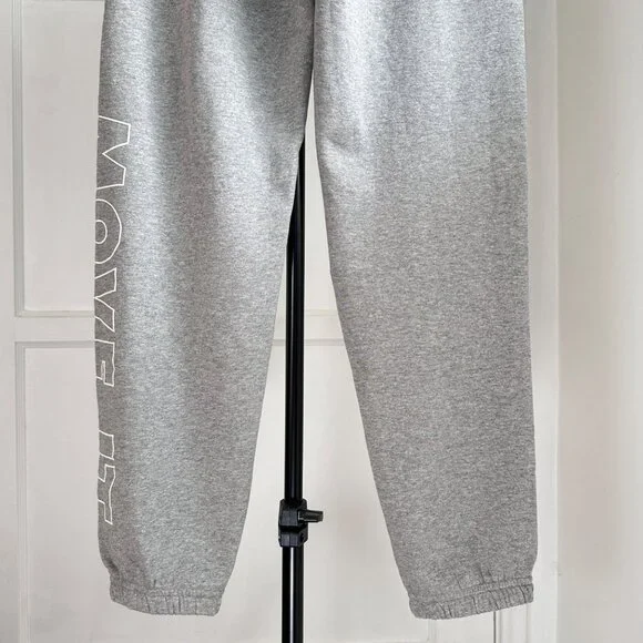 NWT MOTHER DENIM Women's Sz S Move It Bender Ankle Jogger Gray 100% Cotton $158 - Picture 8 of 14